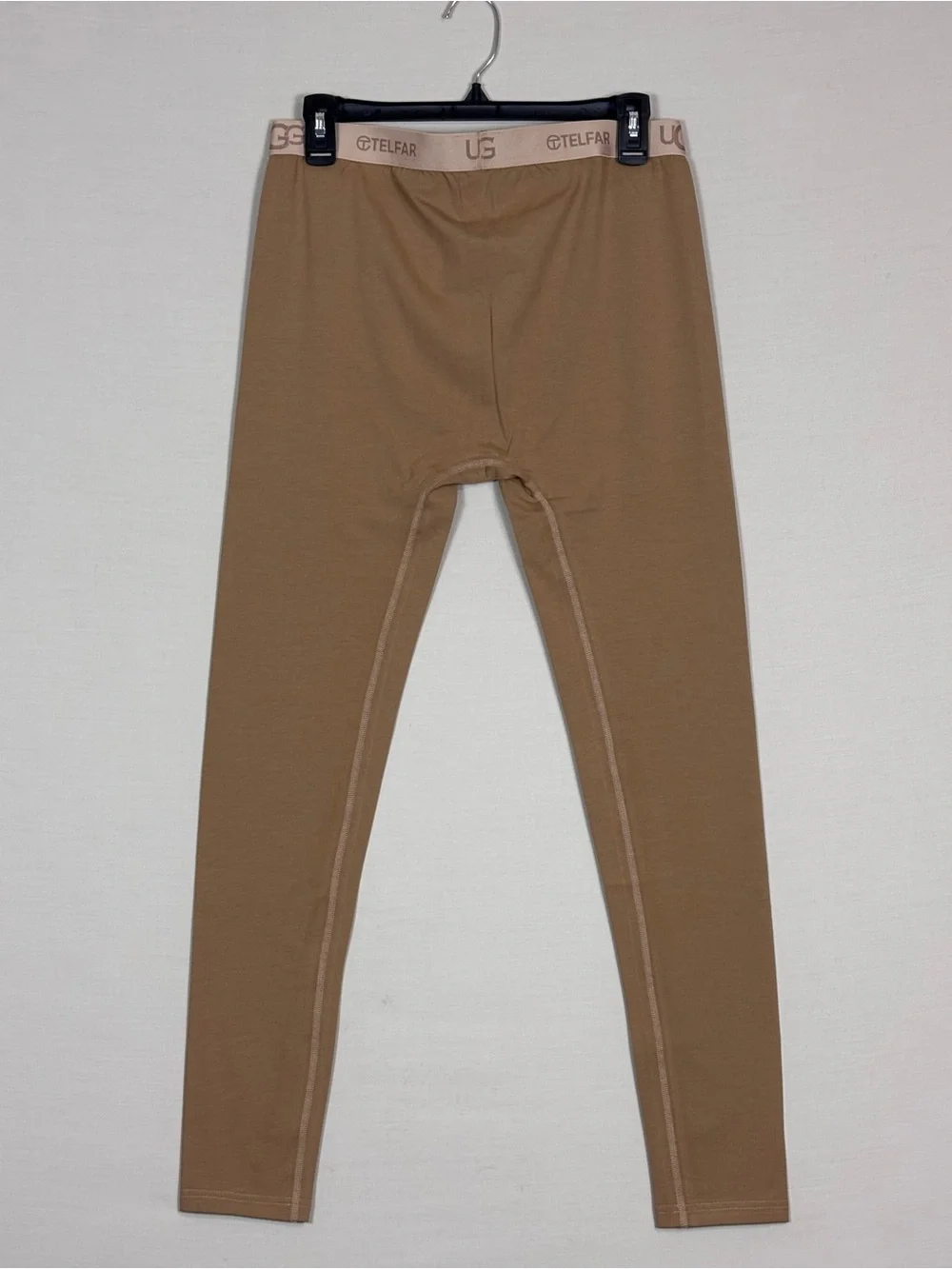 NWT UGG x TELFAR Logo Leggings Medium Camel Gender Inclusive Rare